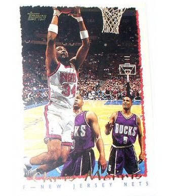 CARTE NBA BASKET BALL 1995 PLAYER CARDS CHRIS MORRIS (394)