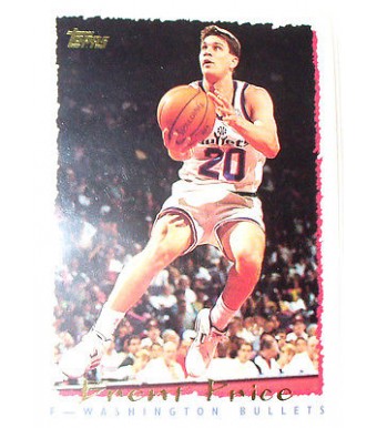 CARTE NBA BASKET BALL 1995 PLAYER CARDS BRENT PRICE (387)