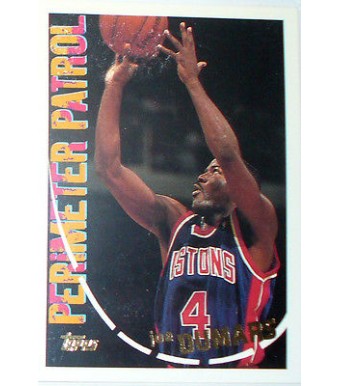 CARTE NBA BASKET BALL 1995 PLAYER CARDS JOE DUMARS (309)