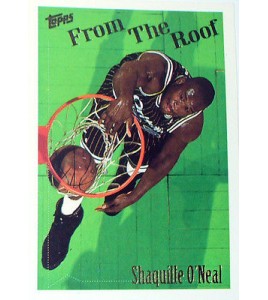 CARTE NBA BASKET BALL 1995 PLAYER CARDS SHAQUILLE O'NEAL (300)