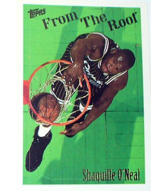 CARTE NBA BASKET BALL 1995 PLAYER CARDS SHAQUILLE O'NEAL (300)