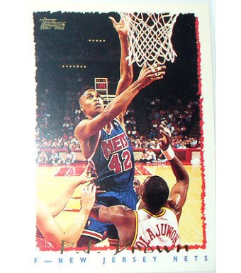 CARTE NBA BASKET BALL 1995 PLAYER CARDS P.J BROWN (316)