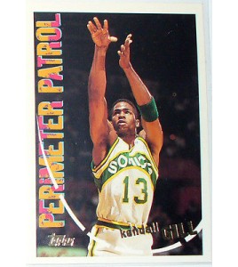 CARTE NBA BASKET BALL 1995 PLAYER CARDS KENDALL GILL (306)