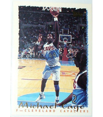 CARTE NBA BASKET BALL 1995 PLAYER CARDS MICHAEL CAGE (337)