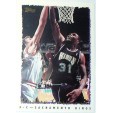 CARTE NBA BASKET BALL 1995 PLAYER CARDS DUANE CAUSWELL (341)