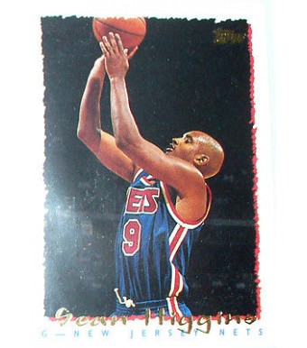 CARTE NBA BASKET BALL 1995 PLAYER CARDS SEAN HIGGINS (342)