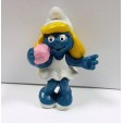  FIGURINE LA SCHTROUMPFETTE AVEC SALSEPAREILLE PEYO SCHLEICH