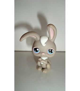 FIGURINE PETSHOP LITTLEST PET SHOP LAPIN GRIS RABBIT 
