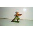 FIGURINE FIGUR STARLUX - SOLDAT MILITAIRE AVEC FUSILS ABIME