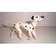 RARE FIGURINE VINTAGE JIM - WALT DISNEY LES 101 DALMATIENS PONGO N°3 (6x8cm)