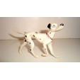 RARE FIGURINE VINTAGE JIM - WALT DISNEY LES 101 DALMATIENS PONGO (6x8cm)