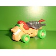 VEHICULE KINDER  N°319 (4x2,5cm)