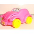VEHICULE KINDER N°334 VOITURE ROSE PINK CAR (4x2,5cm)
