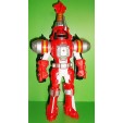 FIGURINE POWER RANGERS SENTEI - FORCE ROUGE BANDAI 2006 (24x11cm)