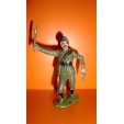 FIGURINE EN PLASTIQUE ANNEE 70-80 SOLDAT MILITAIRE (6x5cm)