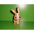 A1  FIGURINE PETSHOP LITTLEST PET SHOP LAPIN GRANDES OREILLE RABBIT BUNNY 