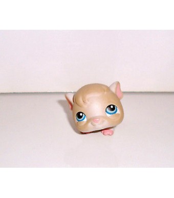 A1 FIGURINE PETSHOP LITTLEST PET SHOP HAMSTER BEIGE