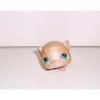 A1 FIGURINE PETSHOP LITTLEST PET SHOP HAMSTER BEIGE