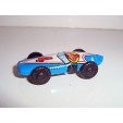 ANCIEN VEHICULE TOLE BLEU COURSE TOYS MADE IN JAPAN  (4x1,5cm)