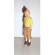 FIGURINE TINTIN HERGE - TINTIN REPORTER SERIE LU (7x2cm)