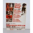 CARTE POSTALE CINEMA  - JAMES BOND FOM RUSSIA WITH LOVE 