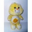 PELUCHE VINTAGE 80'S PELUCHE BISOUNOURS JAUNE CARE BEARS YELLOW GROSJOJO 