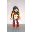 FIGURINE PLAYMOBIL N°167 - CHEVALIER MECHANT (7x4cm)