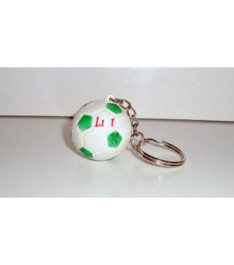 PORTE CLE KEYCHAIN BALLON DE FOOTBALL SOCCER (3cm)