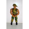 FIGURINE STYLE GI JOE - 1986 MILITAIRE (10x4cm)