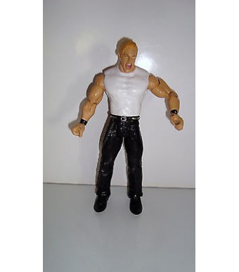 FIGURINE OFFICIELLE JAKKS PACIFIC WWE 2001 CATCHEUR (17x9cm)