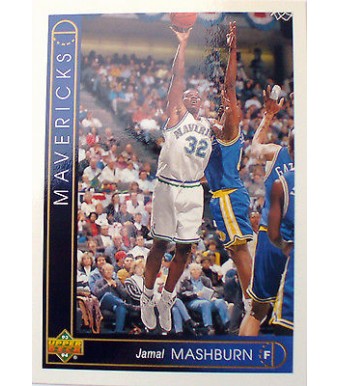 CARTE  NBA BASKET BALL 1994  PLAYER CARDS JAMAL MASHBURN (145)