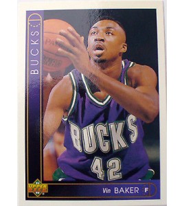 CARTE  NBA BASKET BALL 1994  PLAYER CARDS VIN BAKER (154)