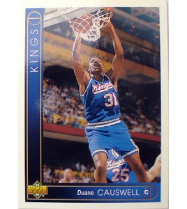 CARTE  NBA BASKET BALL 1994  PLAYER CARDS DUANE CAUSWELL (147)