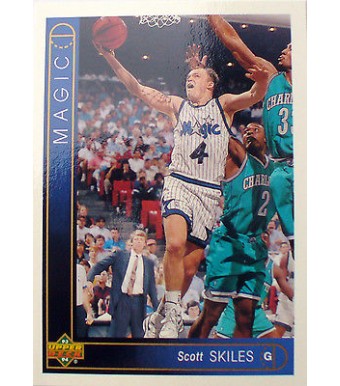 CARTE  NBA BASKET BALL 1994  PLAYER CARDS SCOTT SKILES (151)