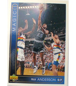 CARTE  NBA BASKET BALL 1994  PLAYER CARDS NICK ANDERSON (136)