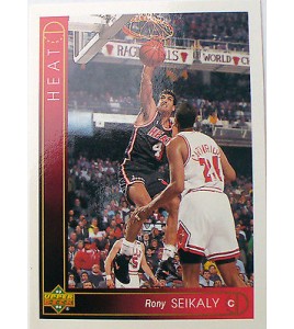 CARTE  NBA BASKET BALL 1994  PLAYER CARDS RONY SEIKALY (160)