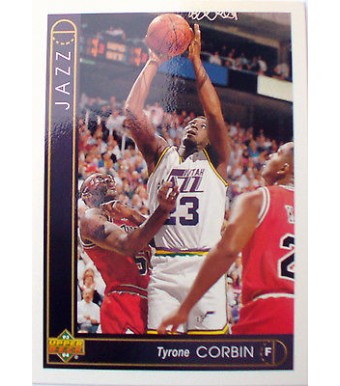 CARTE  NBA BASKET BALL 1994  PLAYER CARDS TYRONE CORBIN (156)