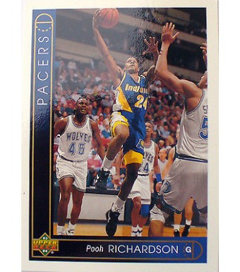 CARTE  NBA BASKET BALL 1994  PLAYER CARDS POOH RICHARDSON (164) 
