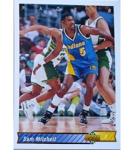 CARTE  NBA BASKET BALL 1993  PLAYER CARDS SAM MITCHELL (174)