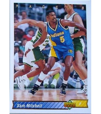 CARTE  NBA BASKET BALL 1993  PLAYER CARDS SAM MITCHELL (174)