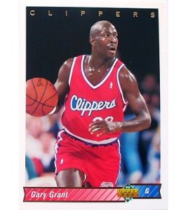 CARTE  NBA BASKET BALL 1993  PLAYER CARDS GARY GRANT (179)