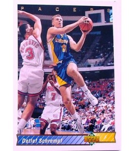 CARTE  NBA BASKET BALL 1993  PLAYER CARDS DETLEF SCHREMPF (176)