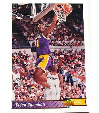 CARTE  NBA BASKET BALL 1993  PLAYER CARDS ELDEN CAMPBELL (187)