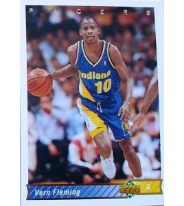 CARTE  NBA BASKET BALL 1993  PLAYER CARDS VERN FLEMING (172)
