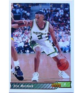 CARTE  NBA BASKET BALL 1993  PLAYER CARDS ERIC MURDOCK (206)