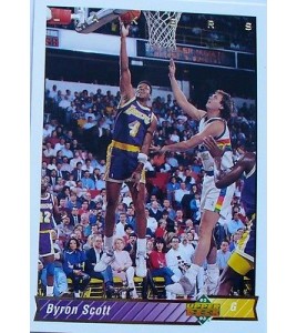 CARTE  NBA BASKET BALL 1993  PLAYER CARDS BYRON SCOTT (192)