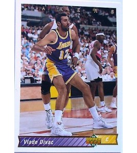 CARTE  NBA BASKET BALL 1993  PLAYER CARDS VLADE DIVAC (189)