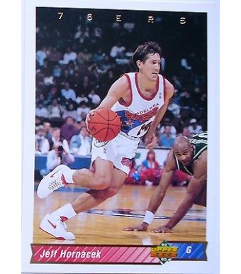 CARTE  NBA BASKET BALL 1993  PLAYER CARDS JEFF HORNACEK (224)
