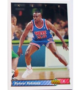 CARTE  NBA BASKET BALL 1993  PLAYER CARDS RUEMEAL ROBINSON (214)