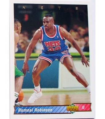 CARTE  NBA BASKET BALL 1993  PLAYER CARDS RUEMEAL ROBINSON (214)